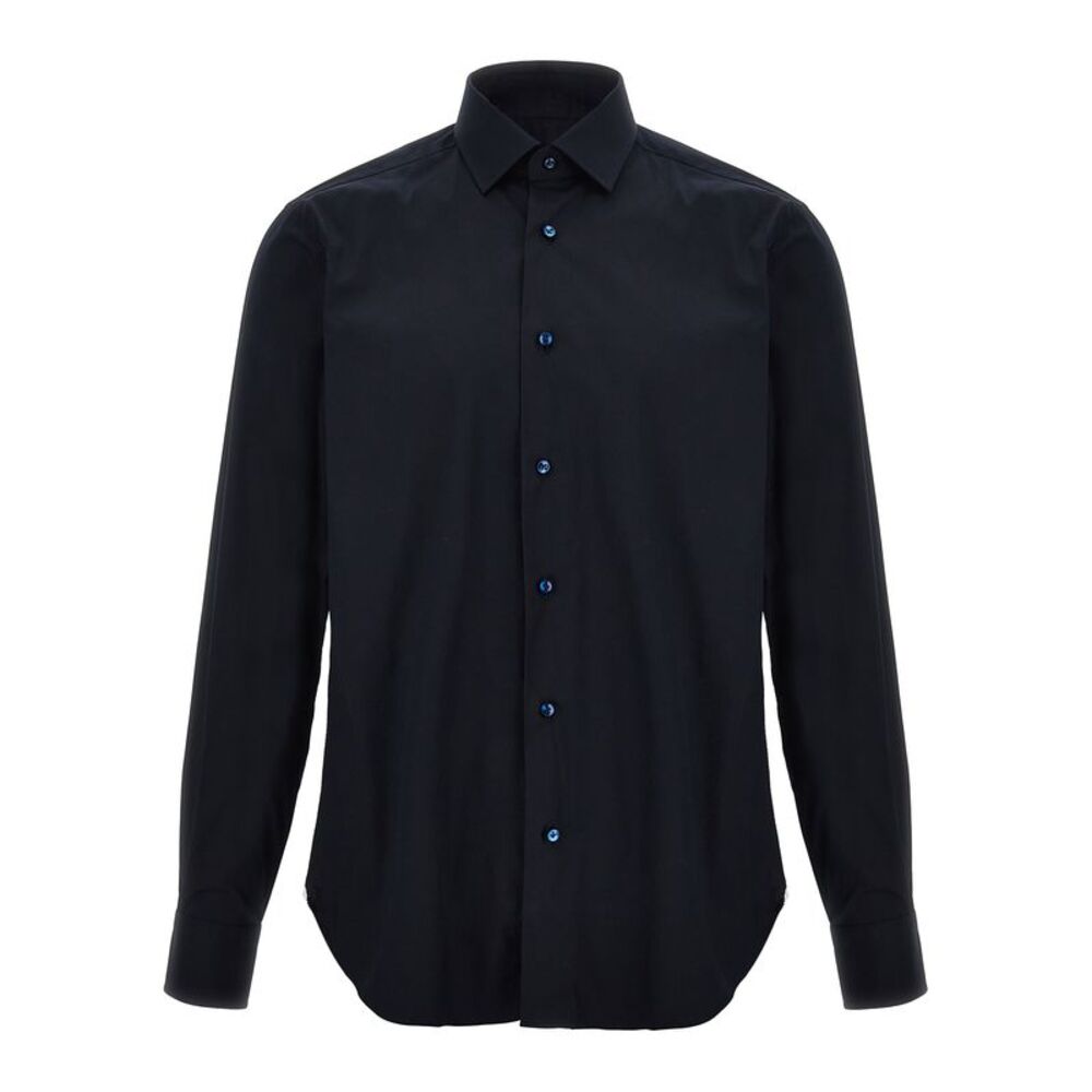 Barba Men Poplin Shirt